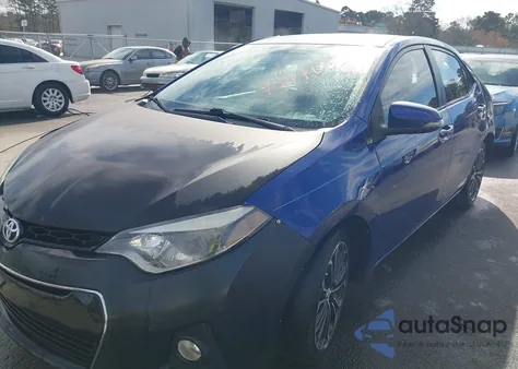 2014 Toyota Corolla S Plus z USA, uszkodzony, nr VIN 2T1BURHE4EC136940